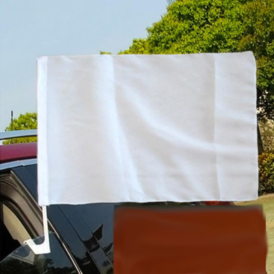 De tweezijdige van de de Vlagpolyester van de Sublimatieauto Vlaggen van het de Douaneautoraam