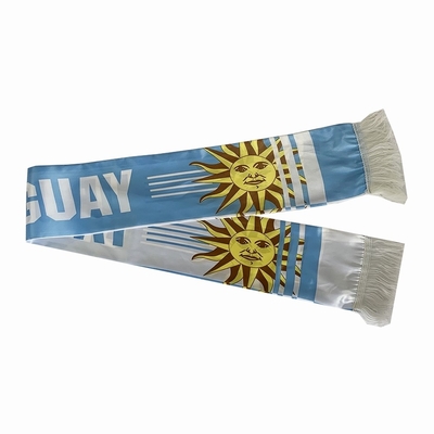 Van de de Druksjaal van de douane Nationale Vlag het Voetbalsjaal van Yaoyang Uruguay